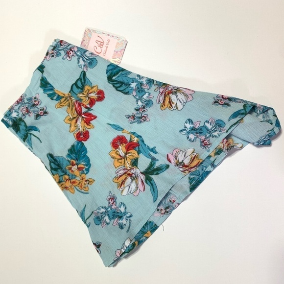Chelsea & Violet Misty May Floral High Waist Flowy Shorts Medium - Picture 5 of 12
